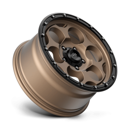 Cerchio in Lega KM541 Dirty Harry Bronzo Opaco con Labbro Nero