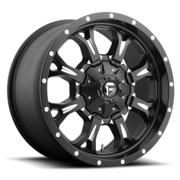 Cerchio in Lega D517 Krank Nero Opaco Fresato