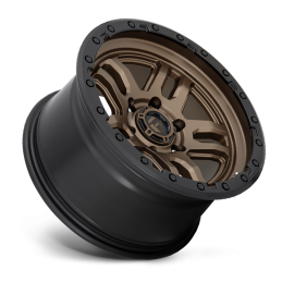 Cerchio in Lega D702 Ammo Bronzo Opaco Anello Nero Perla