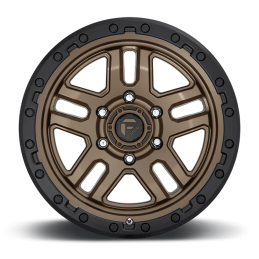 Cerchio in Lega D702 Ammo Bronzo Opaco Anello Nero Perla