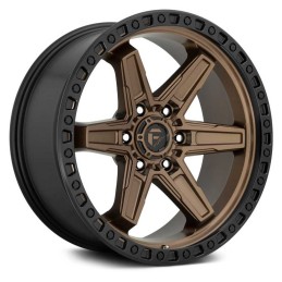 Cerchio in Lega D699 Kicker 6 Bronzo Opaco Anello Nero Perla