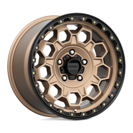 Cerchio in Lega KM545 Trek Bronzo Opaco con Labbro Nero