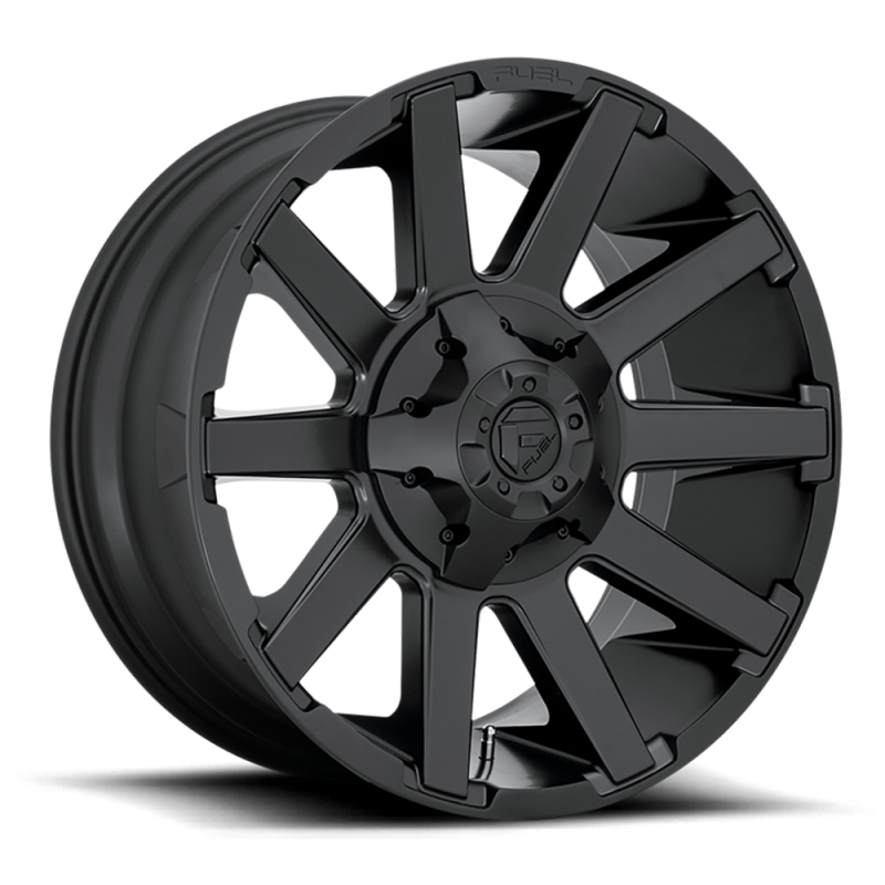 Cerchio in Lega D437 Contra Nero Satinato