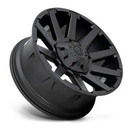 Cerchio in Lega D437 Contra Nero Satinato