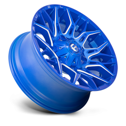 Cerchio in Lega D770 Twitch Blu Anodizzato Fresato