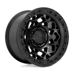 Cerchio in Lega D786 Unit Nero Opaco con Anello Nero Opaco