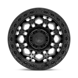 Cerchio in Lega D786 Unit Nero Opaco con Anello Nero Opaco