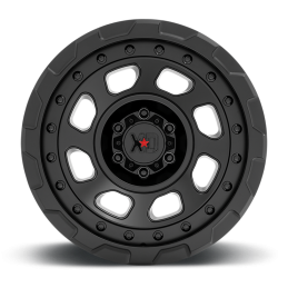 Cerchio in Lega XD861 Storm Nero Satinato