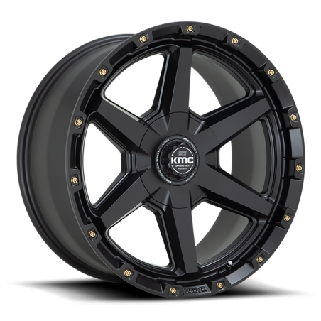 Cerchio in Lega KM101 Tempo Nero Satinato