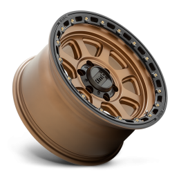 Cerchio in Lega KM548 Chase Bronzo Opaco con Labbro Nero