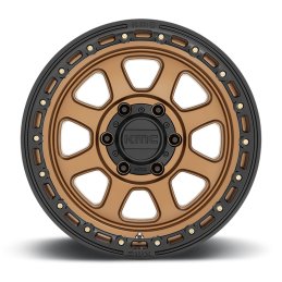 Cerchio in Lega KM548 Chase Bronzo Opaco con Labbro Nero