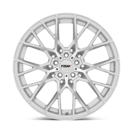 Cerchio in Lega Sebring Argento con Viso Tagliato a Specchio