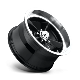 Cerchio in Lega U107 Standard Nero Lucido