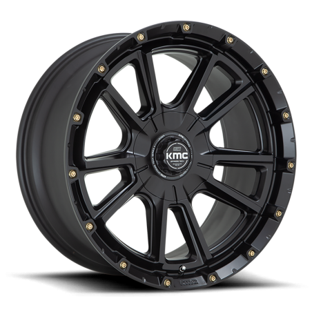 Cerchio in Lega KM100 Sync Nero Satinato