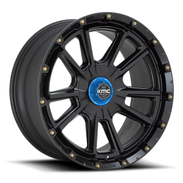 Cerchio in Lega KM100 Sync Nero Satinato