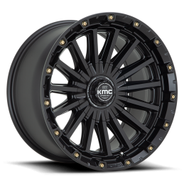 Cerchio in Lega KM102 Signal Nero Satinato