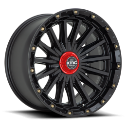 Cerchio in Lega KM102 Signal Nero Satinato