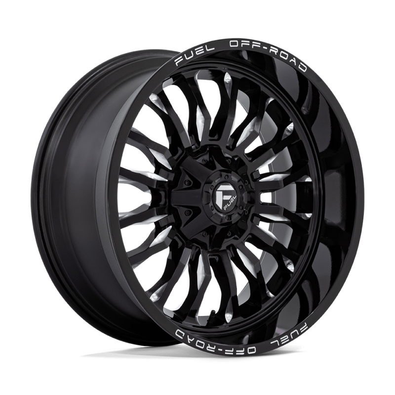 Cerchio in Lega D795 ARC Nero Lucido Fresato