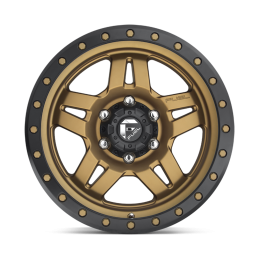 Cerchio in Lega D583 Anza Bronzo Opaco Anello Nero Perla