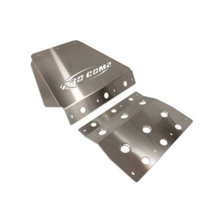 Skid plate inox