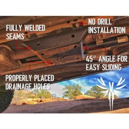 Piastra paramotore posteriore V2 Lift 0-2"