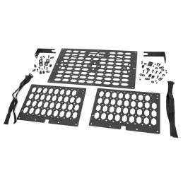 Sistema combinato di montaggio del pannello laterale della cabina Molle