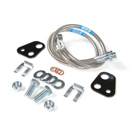 Linee di rottura anteriori in acciaio inox 22.5"