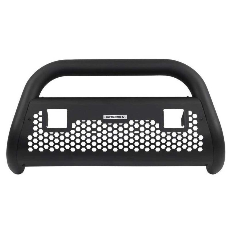 Bull bar con due supporti luminosi a cubo RC2