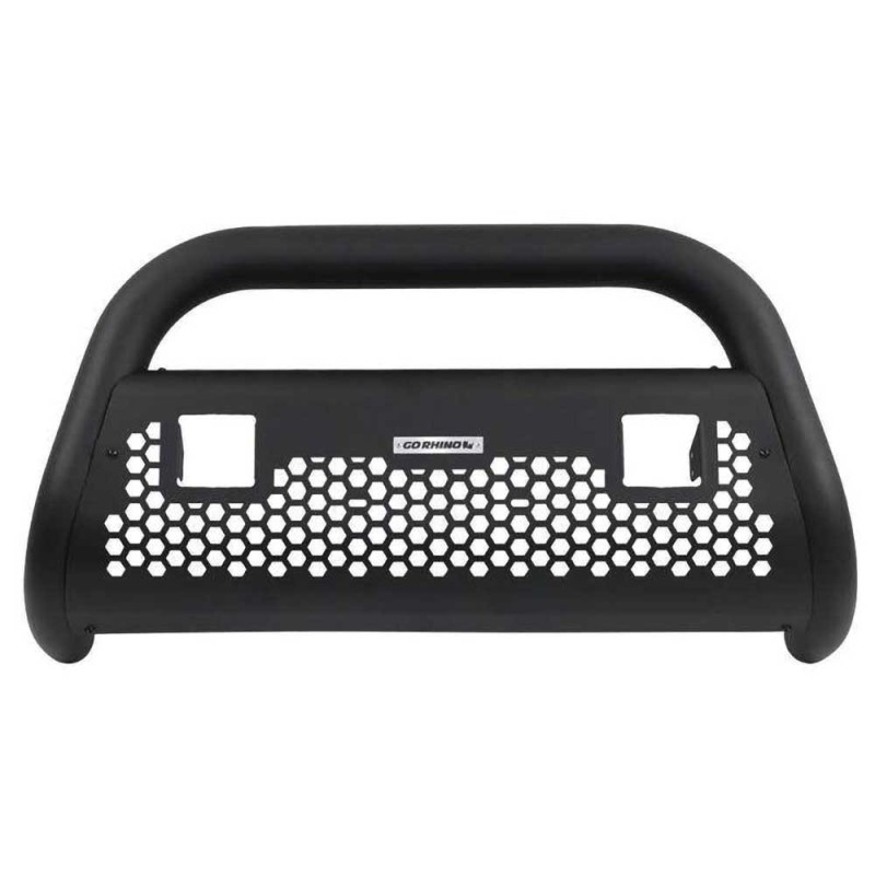 Bull bar con due supporti luminosi a cubo RC2