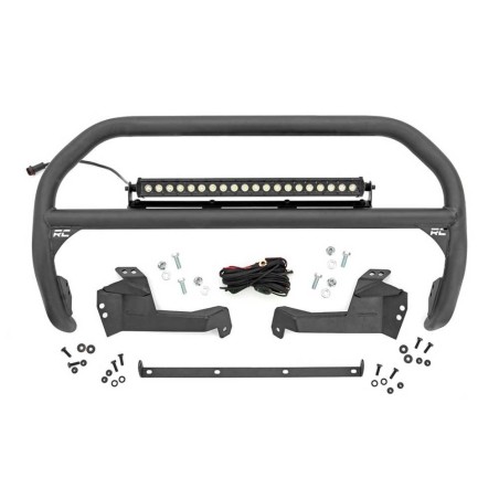 Bull bar con LED Cree 20" bianco freddo DRL Black Series