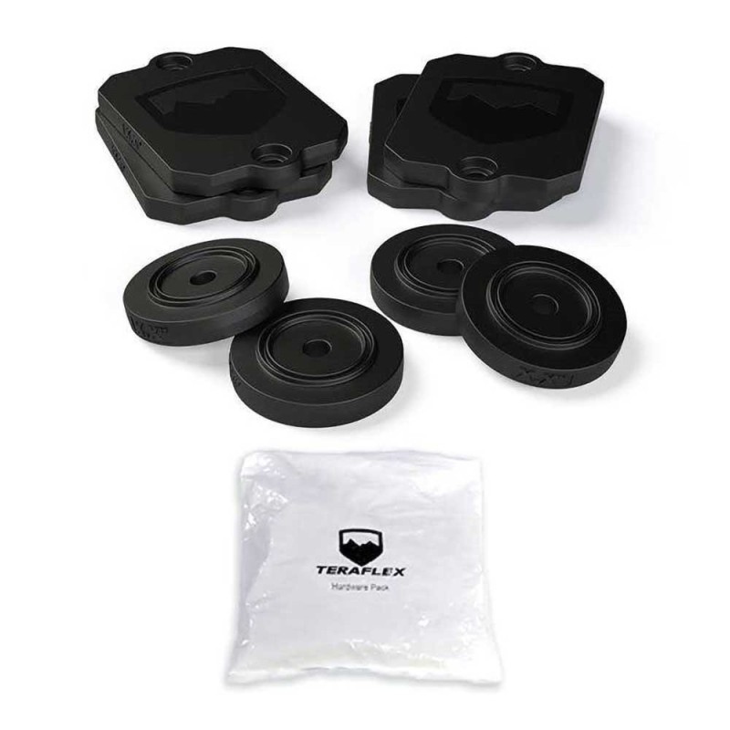 Kit spessori tamponi fine corsa strike pad 0.5"