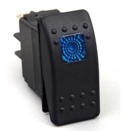 Interruttore basculante blu