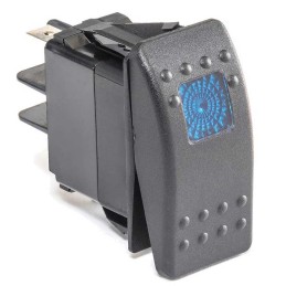 Interruttore basculante blu