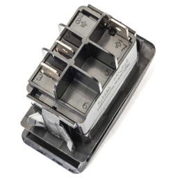 Interruttore basculante blu