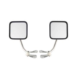 Specchietti laterali in acciaio