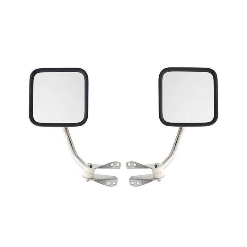 Specchietti laterali in acciaio