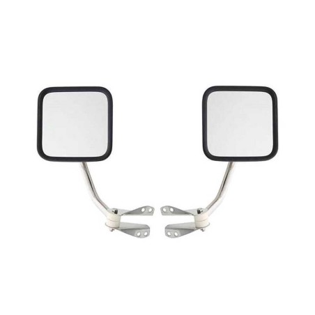 Specchietti laterali in acciaio