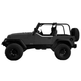 Kit canalina porta in acciaio