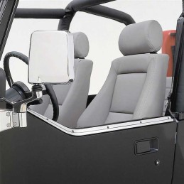 Kit canalina porta in acciaio