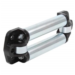 Passacavo a rullo a 4 vie a basso profilo