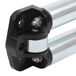 Passacavo a rullo a 4 vie a basso profilo