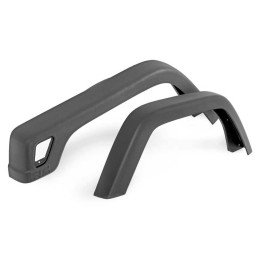 Parafanghi anteriori e posteriori svasati