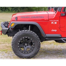 Parafanghi anteriori e posteriori svasati