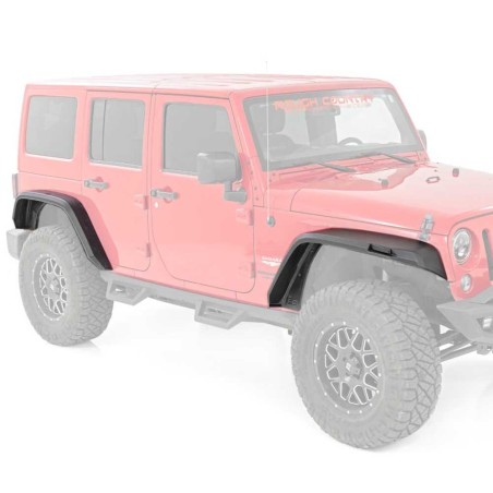 Parafanghi piatti anteriori e posteriori