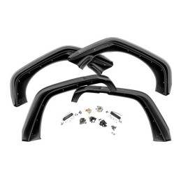 Parafanghi piatti anteriori e posteriori