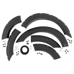 Parafanghi anteriori e posteriori rivetti cromati Pocket