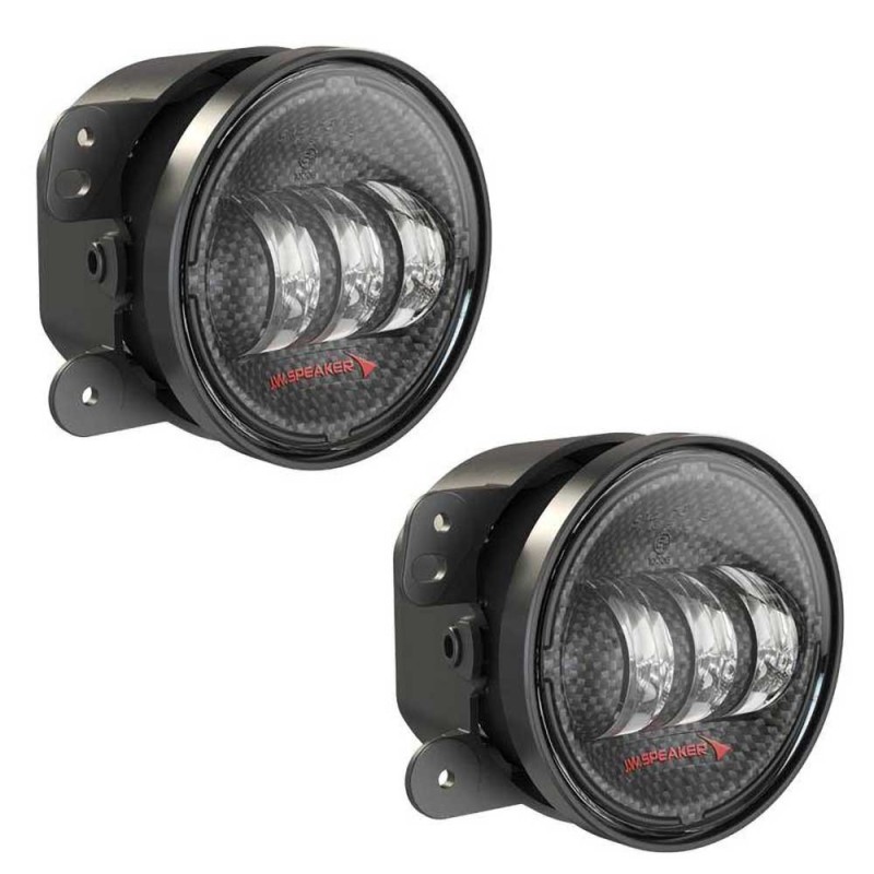 Fendinebbia a LED rotondi in carbonio 4" 6145 J2 Series