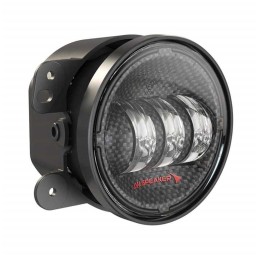 Fendinebbia a LED rotondi in carbonio 4" 6145 J2 Series