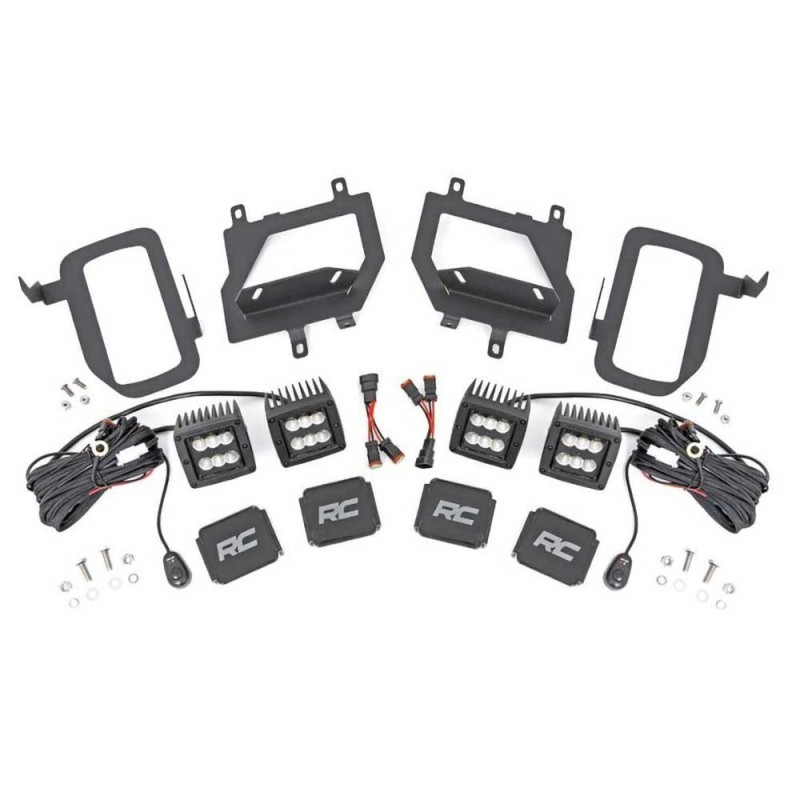 Kit fendinebbia LED Flood Beam Black Series