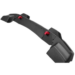 Paraurti anteriore interamente in acciaio con piastra per verricello